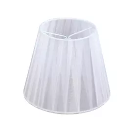 Абажур тканевый белый Vitaluce