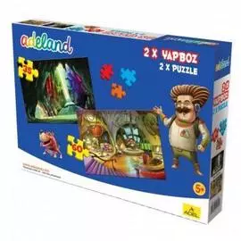 Adel Набор из 2-х пазлов 35 и 60 элементов