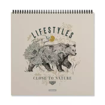 Альбом для эскизов на спирали Erich Krause Natural Life 295x295 мм 40 листов