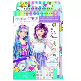 Альбом для дизайна одежды Make it real Цифровая мечта
