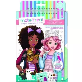 Альбом для дизайна одежды Make it real Прелестная кошечка