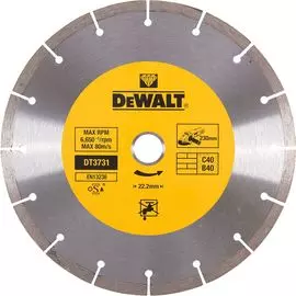 Алмазный круг Dewalt сегм.универс.230х22.2,h=7мм