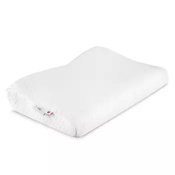 Подушка анатомическая Sleepix Нарита Орто белая 54х32х6/10 см
