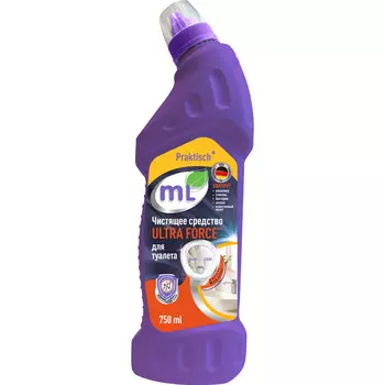 Антимикробное чистящее средство для туалета Meine Liebe Ultra Force, 750 мл