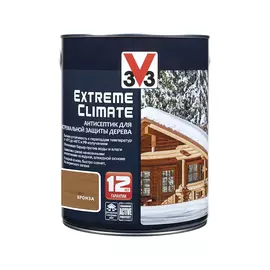 Антисептик алкидный V33 Extreme Protection бронза 2,5 л