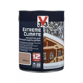 Антисептик алкидный V33 Extreme Protection платина 2,5 л