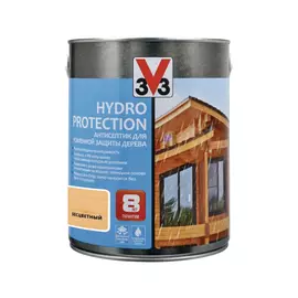 Антисептик алкидный V33 Hydro Protection бесцветный 2,5 л
