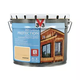 Антисептик алкидный V33 Hydro Protection бесцветный 9 л