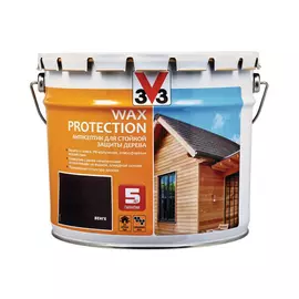 Антисептик алкидный V33 Wax Protection венге 9 л
