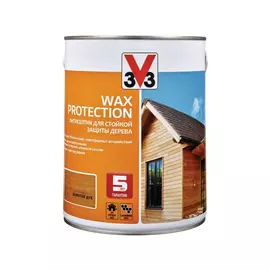 Антисептик алкидный V33 Wax Protection золотой дуб 2,5 л