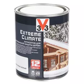 Антисептик дерево V33 e\c матовый Жемчужно-белый 0.9л