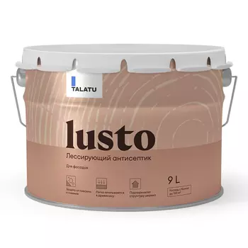 Антисептик лессирующий Talatu Lusto 9 л
