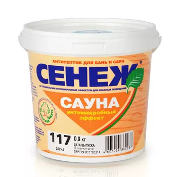 Антисептик Сенеж Сауна 0,9 кг