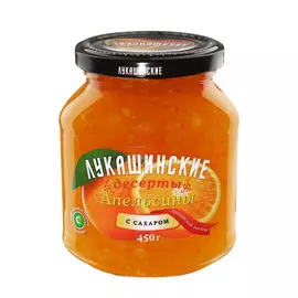 Апельсины Лукашинские десерты с сахаром Английский затрак 450 г