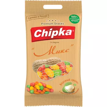 Арахис Chipka со вкусом микс 40 г