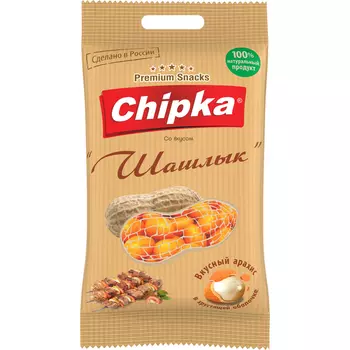 Арахис Chipka со вкусом шашлыка 40 г