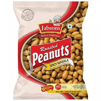 Арахис Jabsons обжаренный с индийскими специями 140г