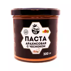 Арахисовая паста Royal nut с чесноком 300 г