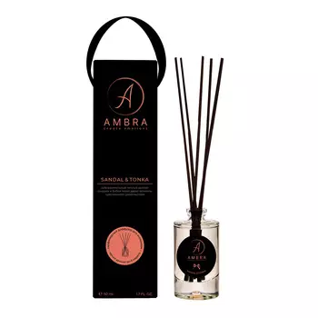 Аромадиффузор Ambra Sandal & Tonka 50 мл
