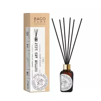 Аромадиффузор BAGO home Хлопок и лилия 40 мл