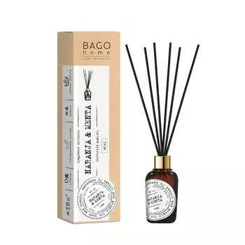 Аромадиффузор BAGO home Мята и апельсин 40 мл