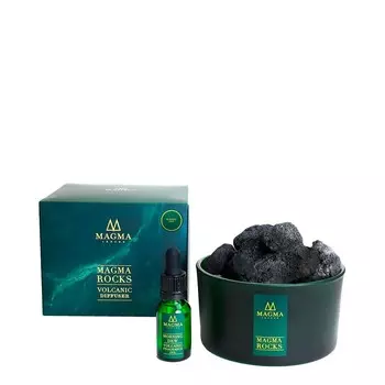 Аромадиффузор из вулканической лавы Magma изумрудный серенгети 15 мл