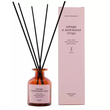 Аромадиффузор Meela Meelo Home Бренди и запечённая груша 100 мл