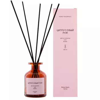 Аромадиффузор Meela Meelo Home цитрусовый раф 100 мл