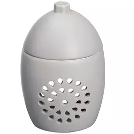 Аромалампа с крышкой серая Bolsius 11х11х16
