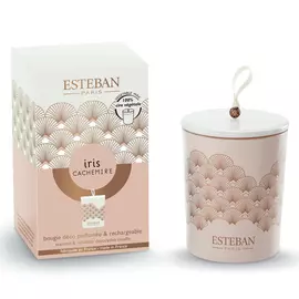 Аромасвеча Esteban Ирис и кашемир 170 г
