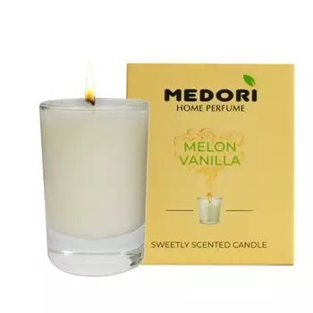 Аромасвеча Medori melon vanilla 70 мл