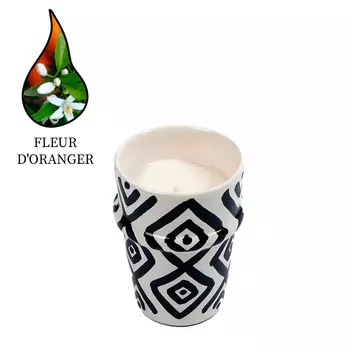 Аромасвеча Nour Bougie Lozana Fleur d’oranger 475 г