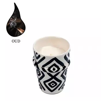 Аромасвеча Nour Bougie Lozana Oud 475 г