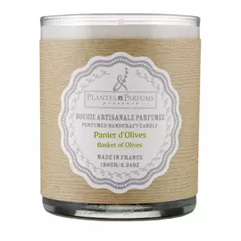 Аромасвеча Plantes et Parfums Корзина с оливками 180 г