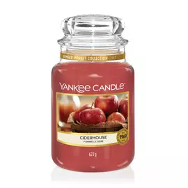 Аромасвеча в большой банке Yankee Candle Яблочный сидр 623 г