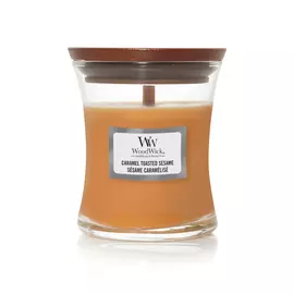 Аромасвеча WoodWick Карамель и жареный кунжут 85 г