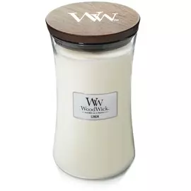 Аромасвеча WoodWick Лен 17 см