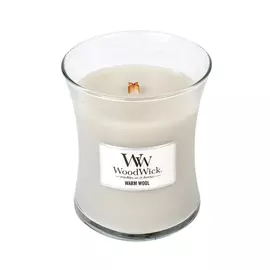 Аромасвеча WoodWick Теплая шерсть 11 см