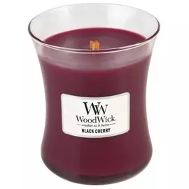 Аромасвеча WoodWick Trilogy Черная Черешня 11 см