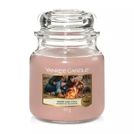Аромасвеча Yankee candle Уютные мгновенья 411 г