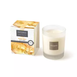 Ароматическая свеча Esteban Белая амбра 170 г