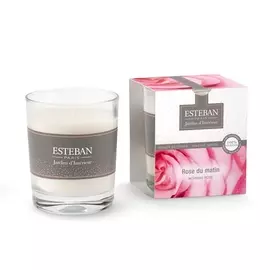 Ароматическая свеча Esteban Утренняя роза 170 г