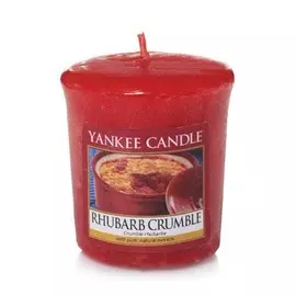 Ароматическая свеча пробная Yankee Candle Ревеневый пирог (1519664E)