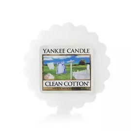Ароматическая свеча-тарталетка Yankee candle Чистый хлопок 22г
