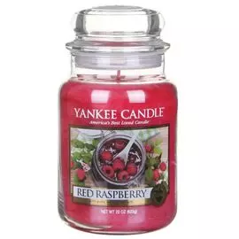 Ароматическая свеча Yankee candle большая Красная малина 623 г