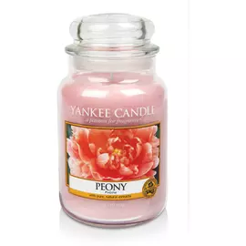 Ароматическая свеча Yankee candle большая Пион 623 г