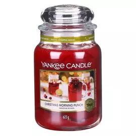 Ароматическая свеча Yankee candle большая Рождественский пунш 623 г
