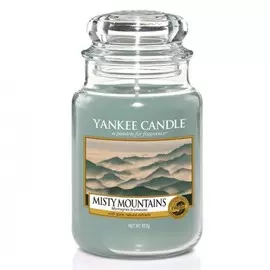 Ароматическая свеча Yankee candle большая Туманные горы 623 г