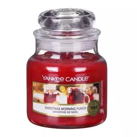Ароматическая свеча Yankee candle малая Рождественский пунш 104 г