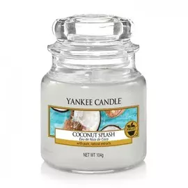 Ароматическая свеча Yankee candle маленькая Кокосовый всплеск 104 г